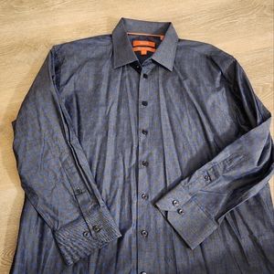 Tallia "Mason Fit" Button-down Shirt 17-17 1/2 33/33